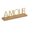 Mot Déco Amour en Métal Doré 25cm Mot Déco Amour en Métal Doré 25cm