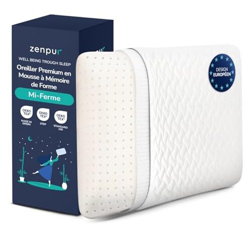 Oreiller Cervical Mémoire de Forme 40x60 Oreiller Cervical Mémoire de Forme 40x60