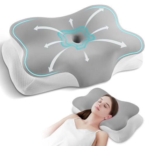 Oreiller Ergonomique Cervical en Mousse Mémorielle