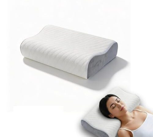 Oreiller Ergonomique Cervical à Mémoire de Forme Oreiller Ergonomique Cervical à Mémoire de Forme