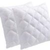 Oreiller Mémoire de Forme 60x60cm Lot de 2 Oreiller Mémoire de Forme 60x60cm Lot de 2