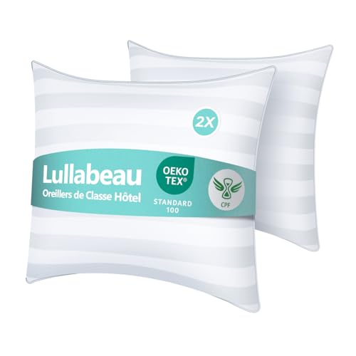 Oreillers Lullabeau 60x60 cm, Lot de 2