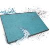 Paillasson sur mesure en nylon turquoise Paillasson sur mesure en nylon turquoise
