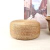 Pouf en jacinthe d'eau 60 cm Pouf en jacinthe d'eau 60 cm