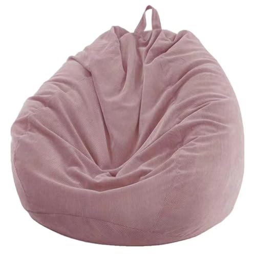 Pouf en Velours Côtelé 100 x 120 cm