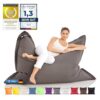 Pouf géant en nylon intérieur et extérieur Pouf géant en nylon intérieur et extérieur