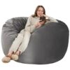 Pouf géant en velours pour adultes Pouf géant en velours pour adultes