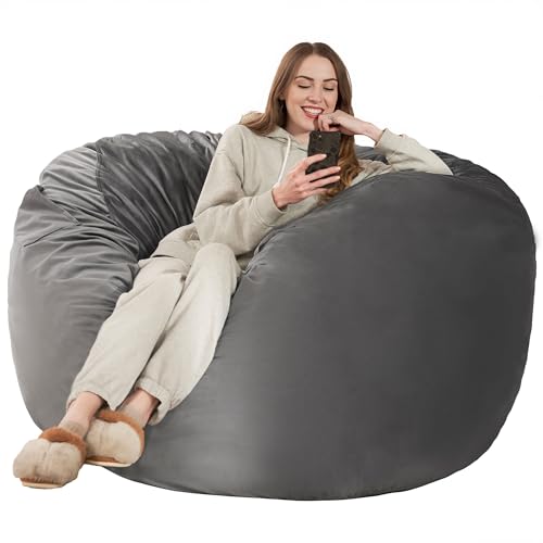 Pouf géant en velours pour adultes Pouf géant en velours pour adultes