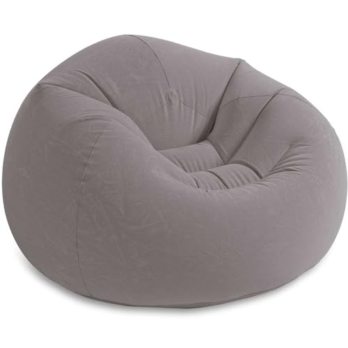 Pouf Gonflable Intex 68579NP en Gris