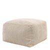 Pouf Icon Amara en Velours Côtelé