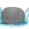 Pouf imperméable en plastique recyclé Pouf imperméable en plastique recyclé