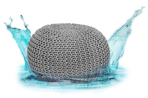Pouf imperméable en plastique recyclé Pouf imperméable en plastique recyclé