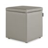 Pouf Rangement en Similicuir Happers