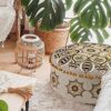 Pouf Tabouret Mandala Life ART Boho Chic Pouf Tabouret Mandala Life ART Boho Chic