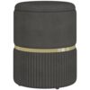Pouf Tabouret Repose-Pied moderne en Velours