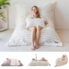 Pouf XXL Confort en Mousse Moelleuse Pouf XXL Confort en Mousse Moelleuse