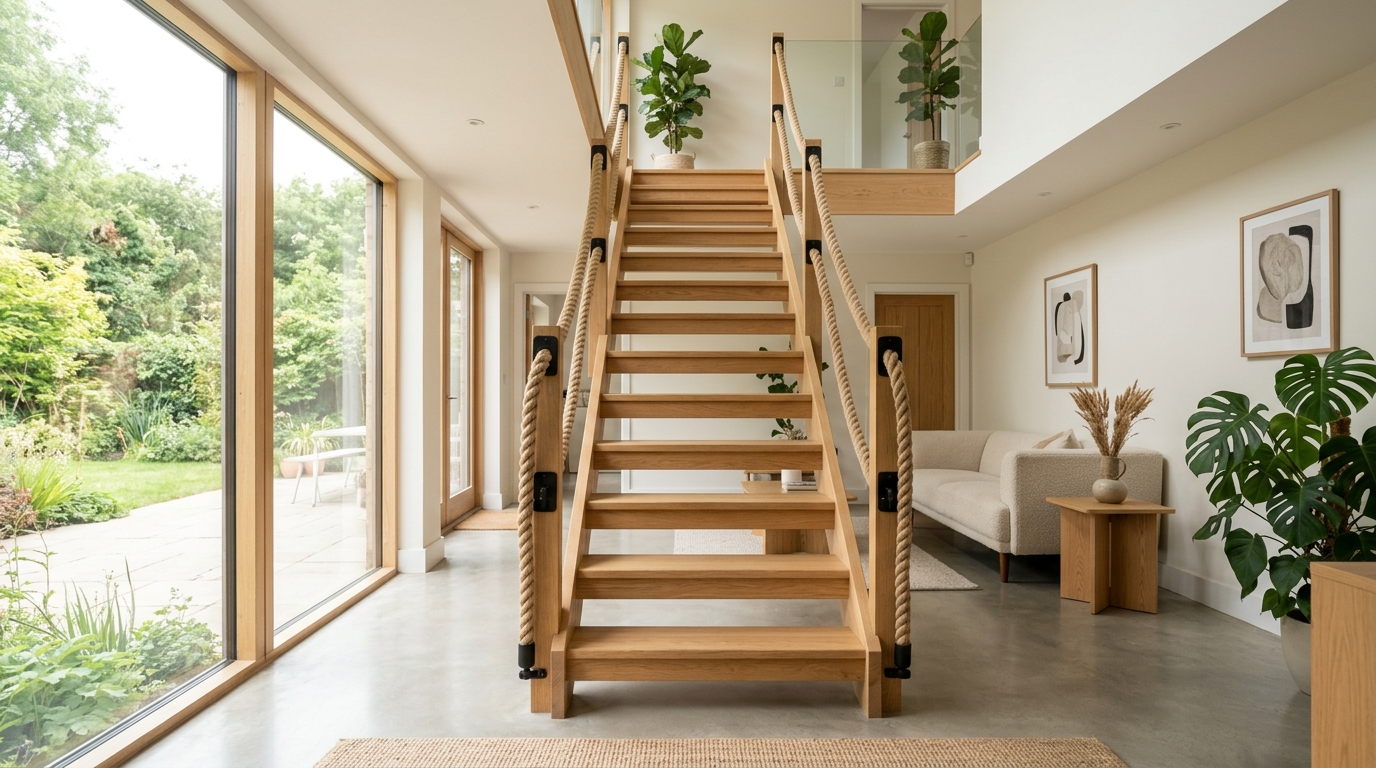Pourquoi choisir un garde-corps d'escalier en corde ? Choisir un garde-corps d'escalier en corde