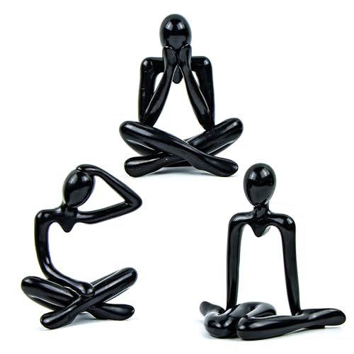 Sculptures Abstraites Pensées - 3 Pièces Sculptures Abstraites Pensées - 3 Pièces