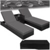 Set de 2 Chaises Longues et Table Jardin Set de 2 Chaises Longues et Table Jardin