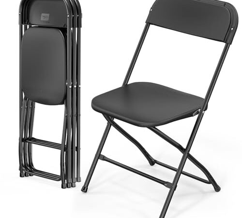 Set de 4 Chaises de Jardin Empilables