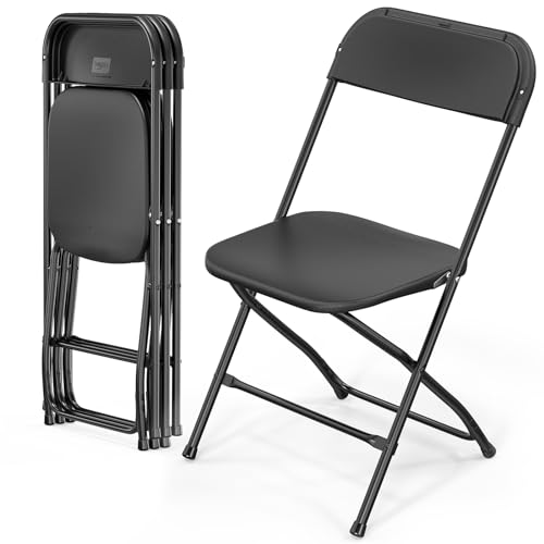 Set de 4 Chaises de Jardin Empilables