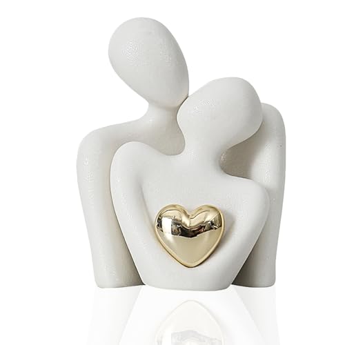 Statuette Romantique en Porcelaine Blanche Statuette Romantique en Porcelaine Blanche