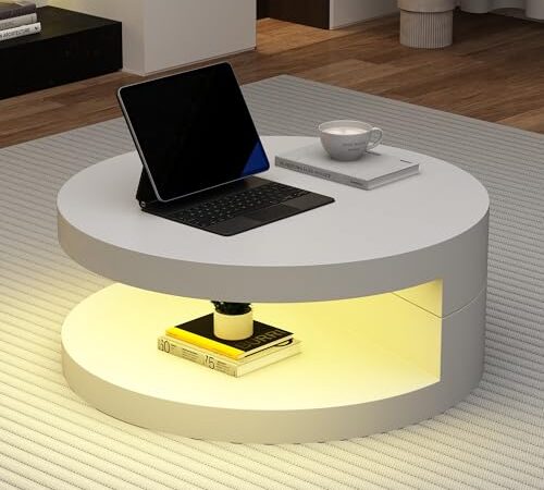 Table Basse BTM Rotative avec LED