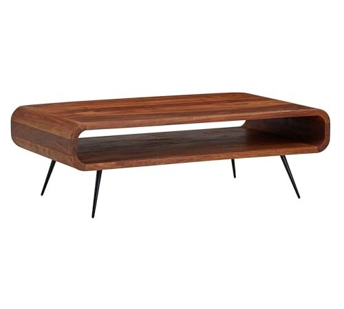 Table Basse de Salon en Bois de Sheesham Table Basse de Salon en Bois de Sheesham