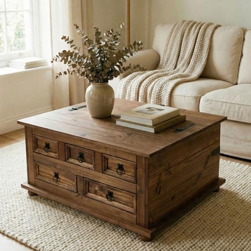 Table Basse de Salon Tequila en Bois