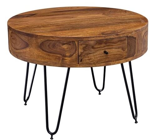 Table Basse Design en Bois Massif