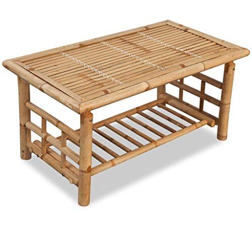 Table Basse en Bambou 90 x 50 cm Table Basse en Bambou 90 x 50 cm
