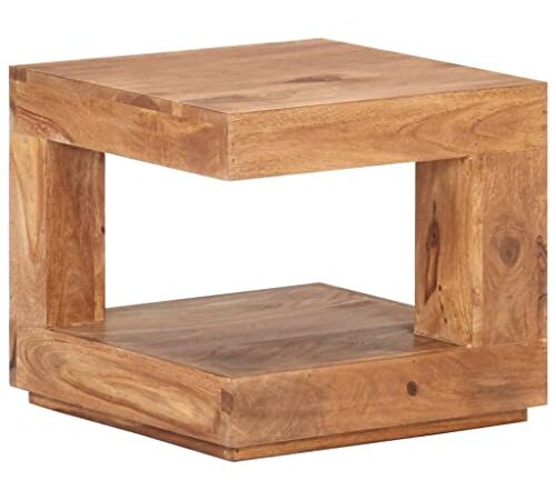 Table Basse en Bois d'Acacia Massif Table Basse en Bois d'Acacia Massif