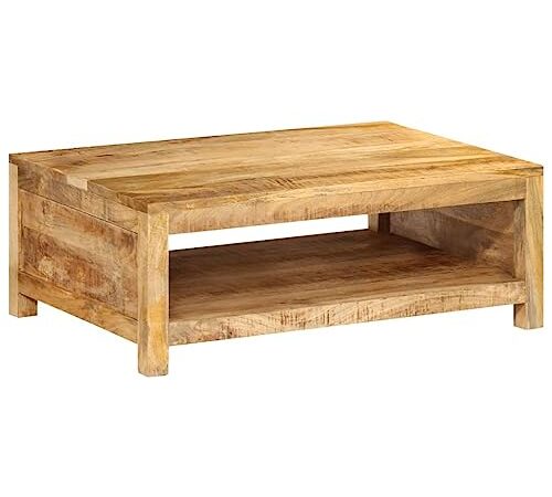 Table Basse en Bois de Manguier Massif Table Basse en Bois de Manguier Massif