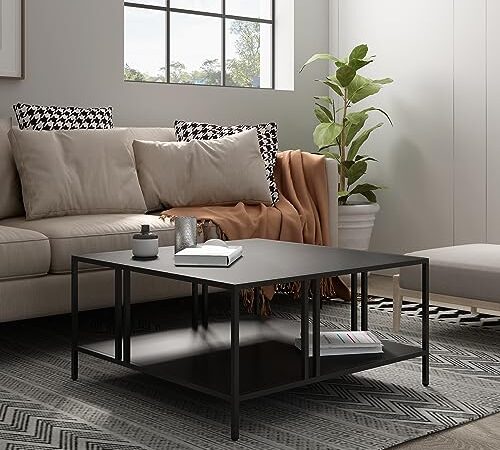 Table Basse Industrielle avec Rangement Table Basse Industrielle avec Rangement
