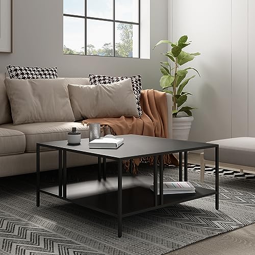Table Basse Industrielle avec Rangement Table Basse Industrielle avec Rangement
