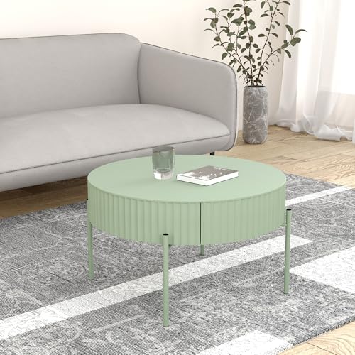Table Basse Élégante avec Tiroir Intégré Table Basse Élégante avec Tiroir Intégré