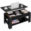 Table Basse Modern avec Plateau Relevable