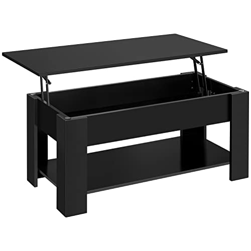 Table Basse Moderne avec Plateau Relevable