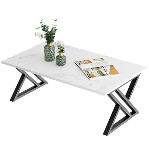 Table Basse Moderne en Bois et Métal Table Basse Moderne en Bois et Métal
