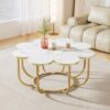 Table Basse Moderne en Forme de Fleur Table Basse Moderne en Forme de Fleur