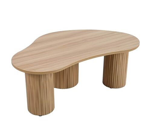 Table Basse Moderne en MDF Beige