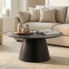 Table Basse Moderne RUDA Ronde 85 cm