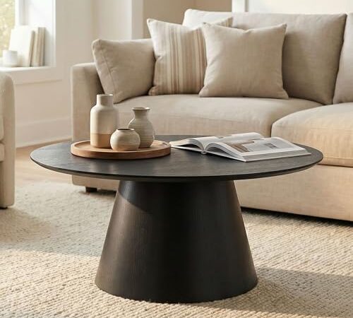 Table Basse Moderne RUDA Ronde 85 cm Table Basse Moderne RUDA Ronde 85 cm