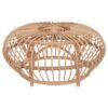 Table Basse Neta en Rotin Beige Table Basse Neta en Rotin Beige