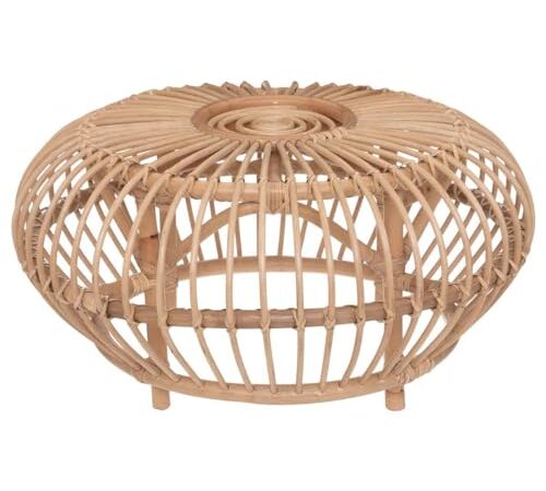 Table Basse Neta en Rotin Beige Table Basse Neta en Rotin Beige
