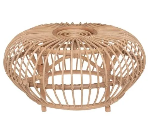 Table Basse Neta en Rotin Beige