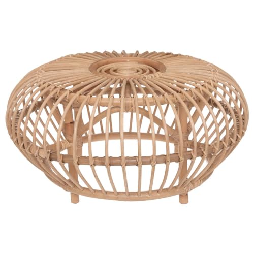 Table Basse Neta en Rotin Beige Table Basse Neta en Rotin Beige