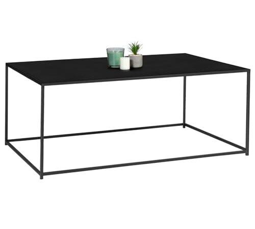 Table Basse Rectangulaire Davis en Métal Table Basse Rectangulaire Davis en Métal