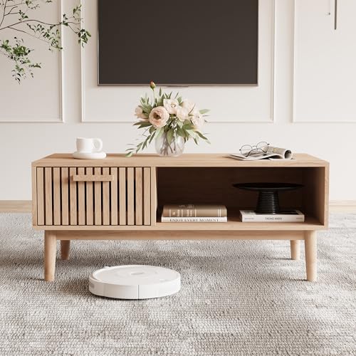 Table Basse Rectangulaire en Bois Massif Table Basse Rectangulaire en Bois Massif