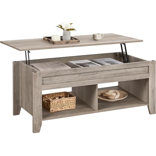 Table Basse Relevable Design Moderne en Bois Table Basse Relevable Design Moderne en Bois